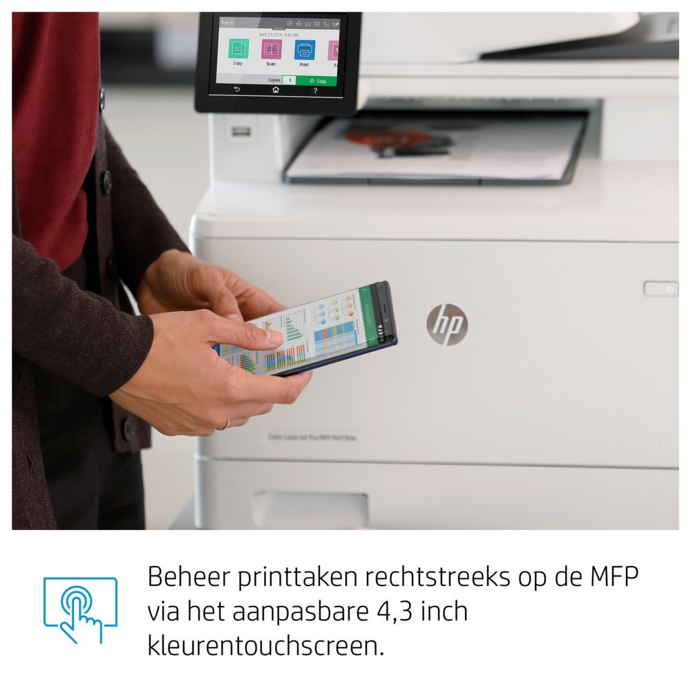 HP Color LaserJet Pro MFP M479fnw | All-in-One Laserprinter | A4 | 600 x 600 DPI | Wi-Fi | Kleur - Afbeelding 15