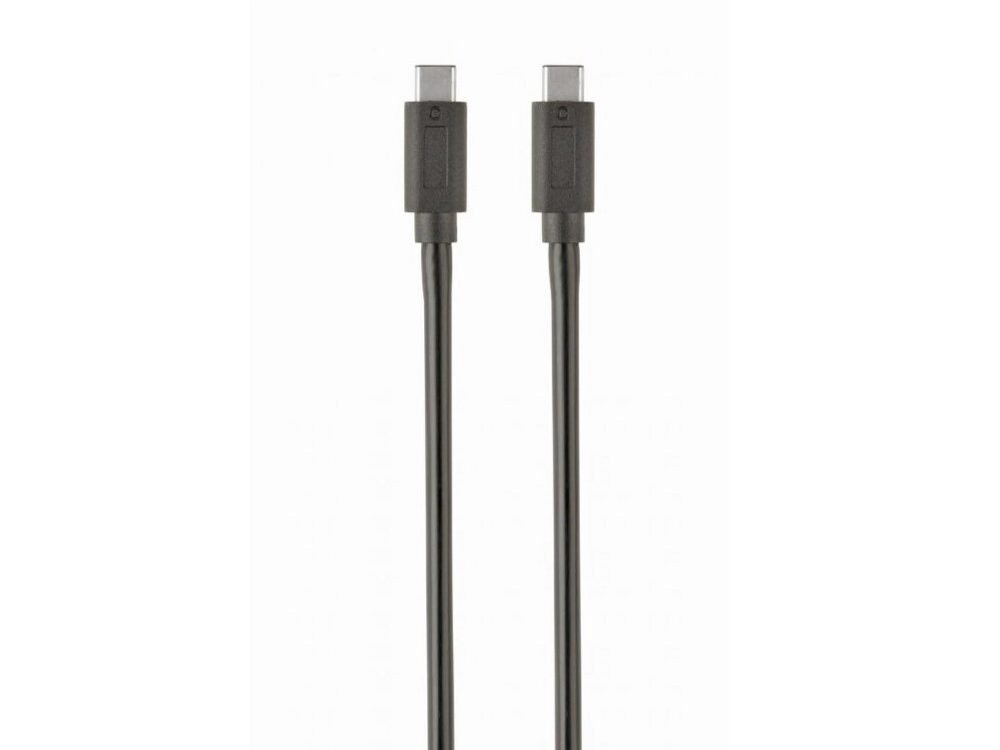 Gembird CCP-USB3.1-CMCM-1M | USB 3.2 Gen 1 | USB-C naar USB-C | 1m | Zwart