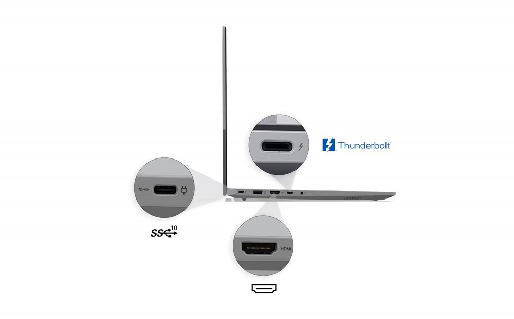 Lenovo ThinkBook 16 G8 | 16" WUXGA IPS (1920x1200) | Intel Core Ultra 5 225U | 16GB DDR5 RAM | 512GB SSD | Windows 11 Professional | Grijs - Afbeelding 9