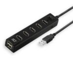 ACT AC6215 | USB 2.0 Interface Hub | 480 Mbps | Zwart