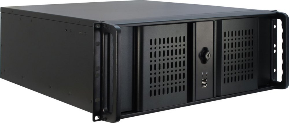 Inter-Tech IPC 4U-4098-S | Server Rack Case | Zwart