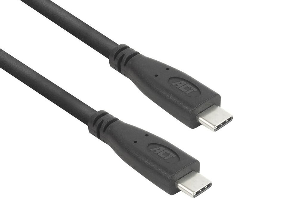 ACT AC7445 | USB-C Kabel | USB 3.2 Gen 2 | 5 meter | Zwart
