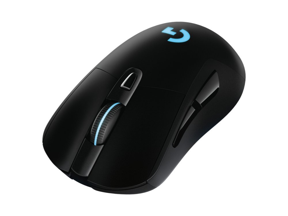 Logitech G703 HERO | Draadloze Gaming Muis | Rechtshandig | RF (LIGHTSPEED) | 25.600 DPI | Zwart