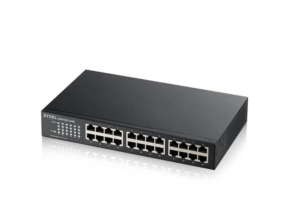 Zyxel GS1100-24E | Unmanaged Switch | 24x Gigabit Ethernet
