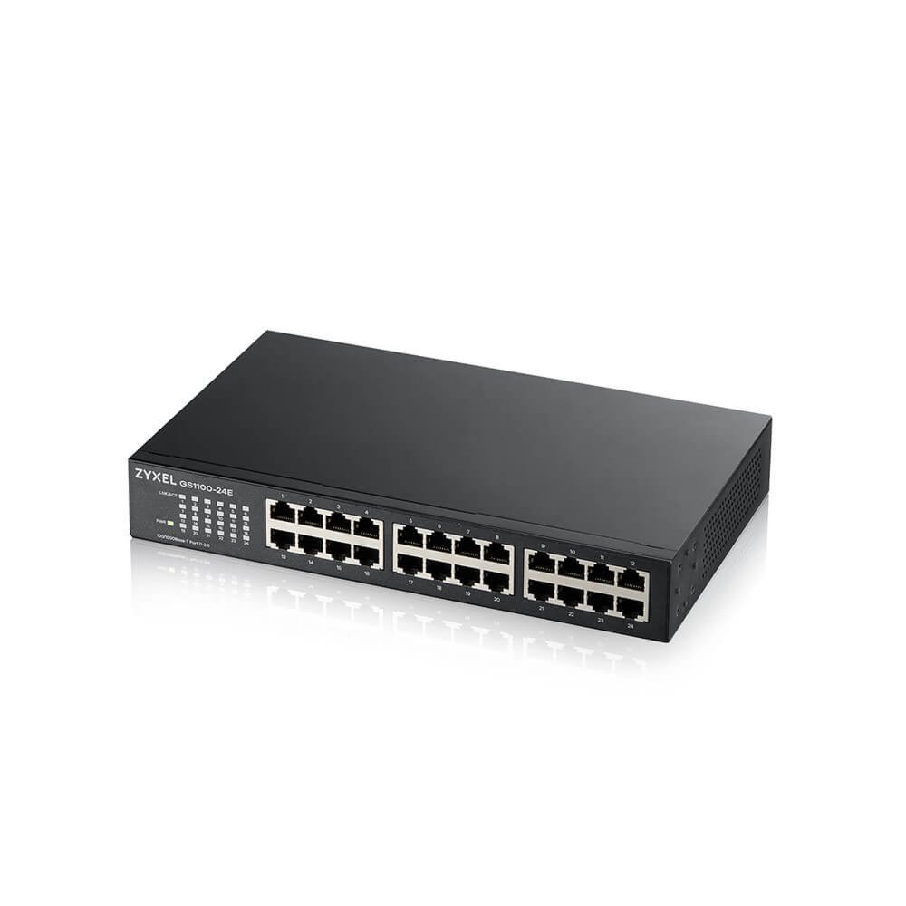 Zyxel GS1100-24E | Unmanaged Switch | 24x Gigabit Ethernet