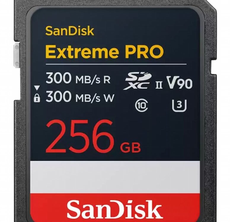 SanDisk Extreme PRO | 256GB SDXC Geheugenkaart | UHS-II Klasse 10