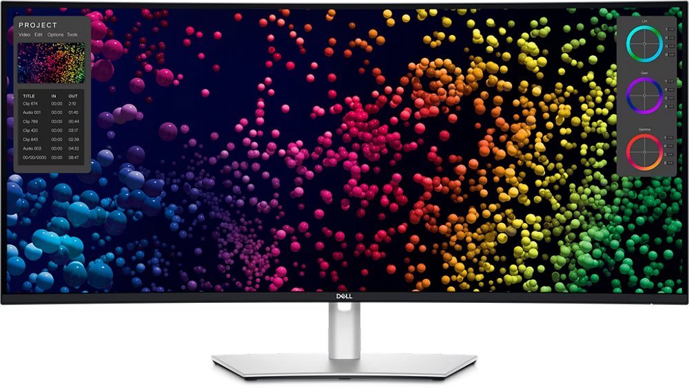 Dell UltraSharp U4025QW | 40″ 5K (5120 x 2160) IPS Black | Thunderbolt 4 Hub | Curved Monitor | 120Hz