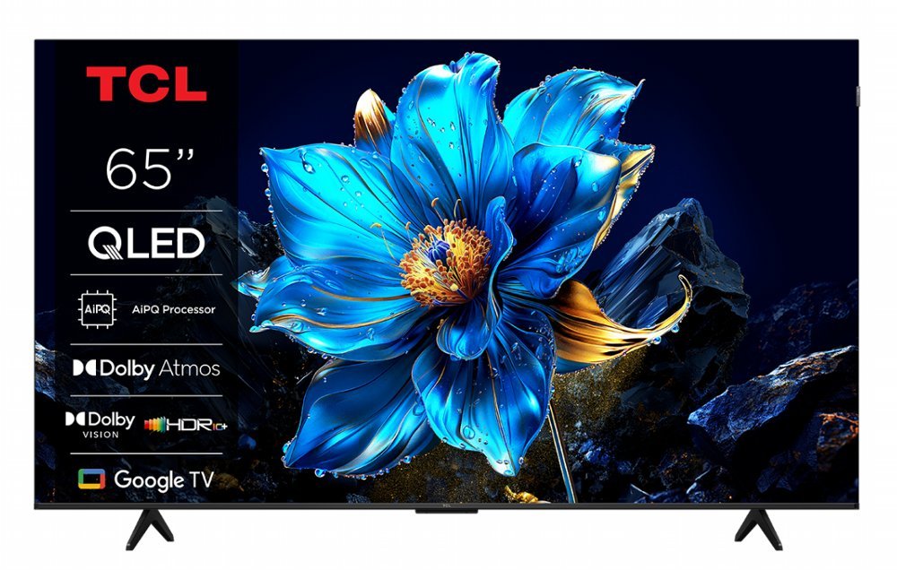 TCL 65P79K | 65" 4K Ultra HD QLED Smart TV | Google TV | Dolby Vision | 60Hz (2025)