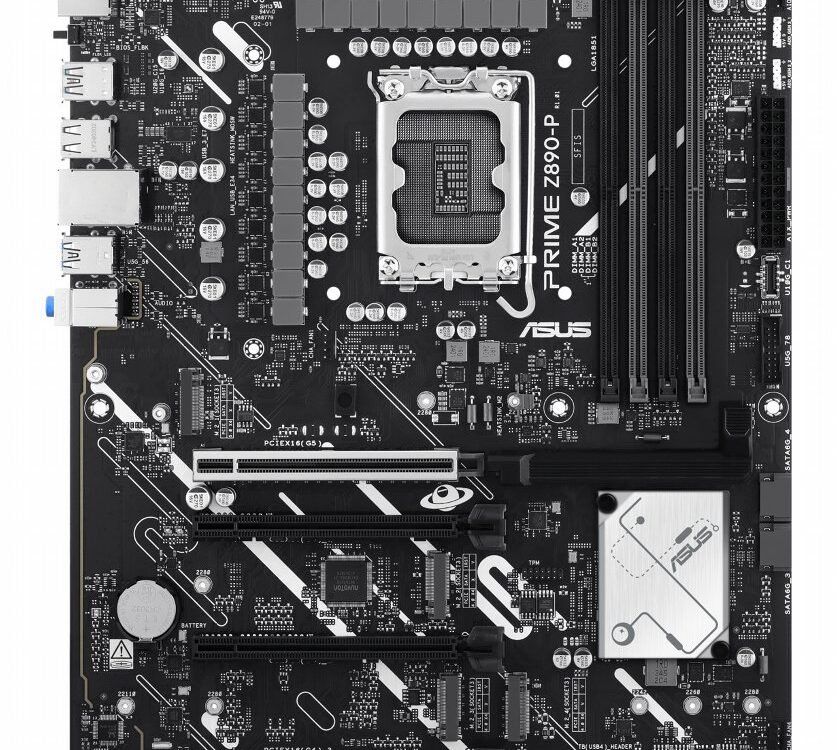 ASUS PRIME Z890-P | Socket LGA 1851 | Intel Z890 | 4xDDR5 | ATX | Moederbord