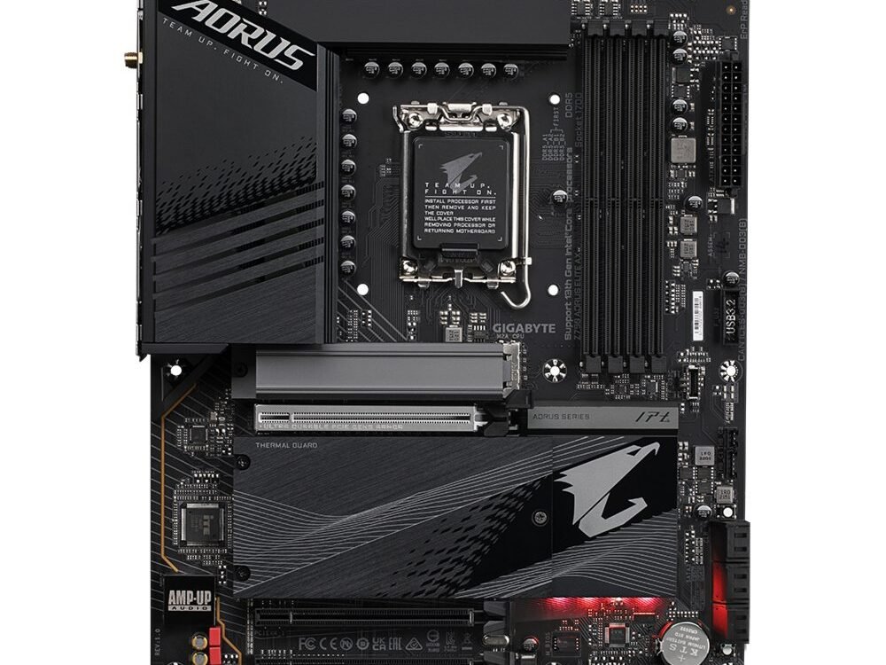 Gigabyte Z790 AORUS ELITE AX | Socket LGA 1700 | Intel Z790 | 4xDDR5 | ATX | Moederbord