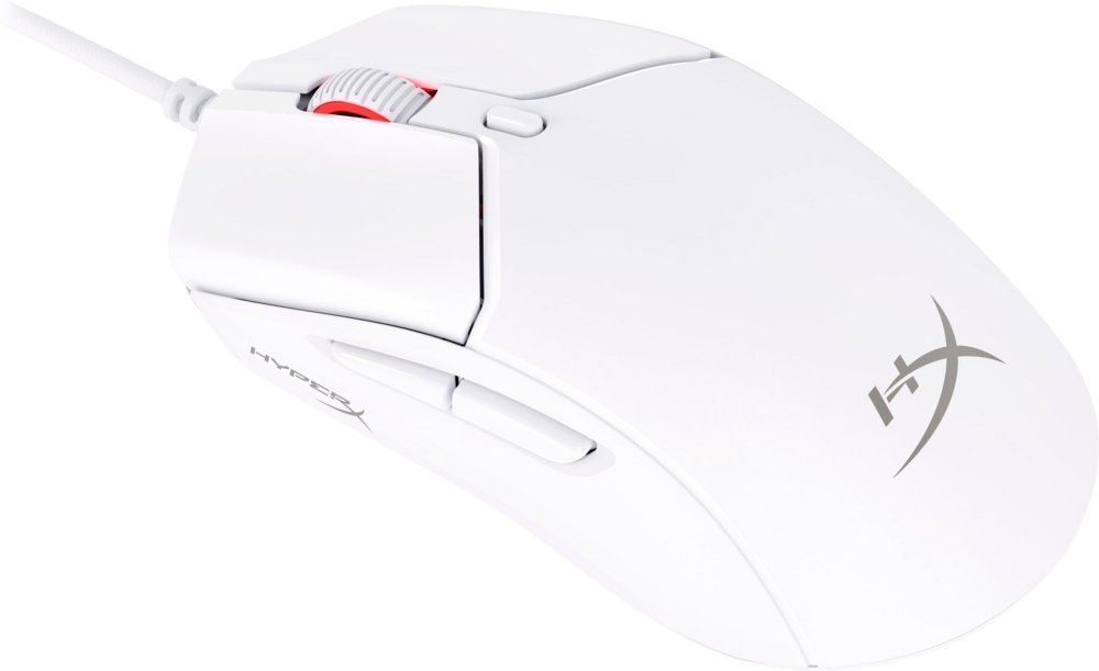 HyperX Pulsefire Haste 2 | Bedrade Gaming Muis | Rechtshandig | USB-A | 26000 DPI | Wit - Afbeelding 4
