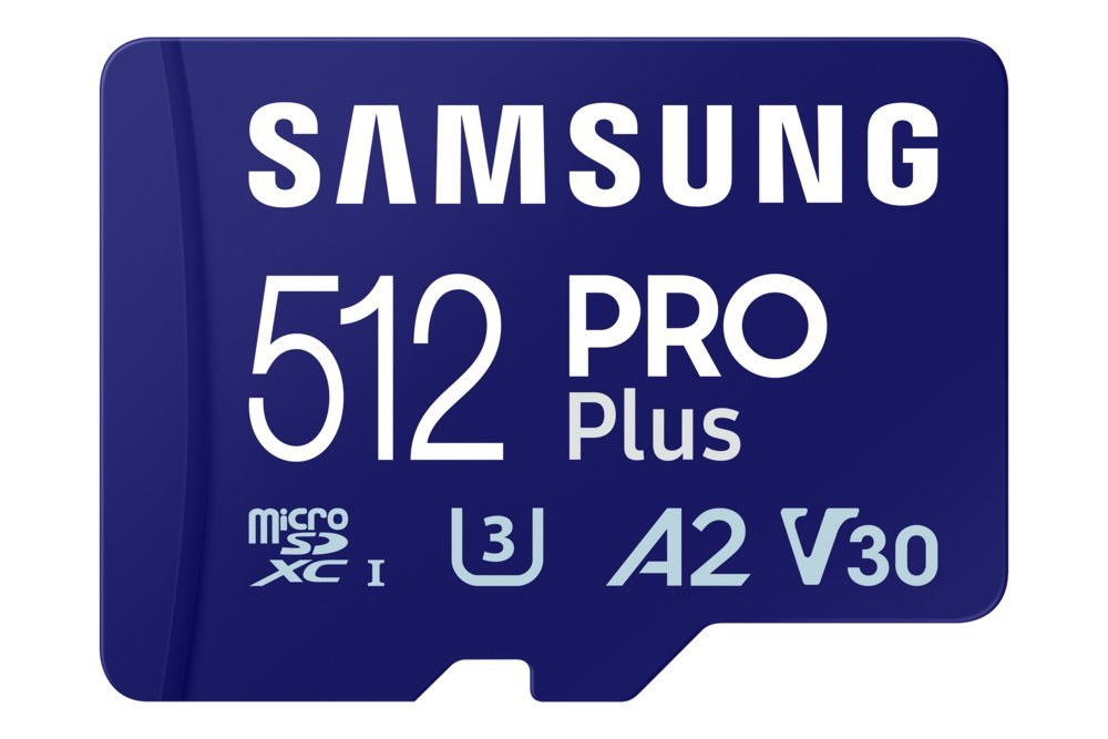 Samsung EVO Plus | MicroSDXC | 512GB | Class 10 | UHS-I U3 | Inclusief adapter