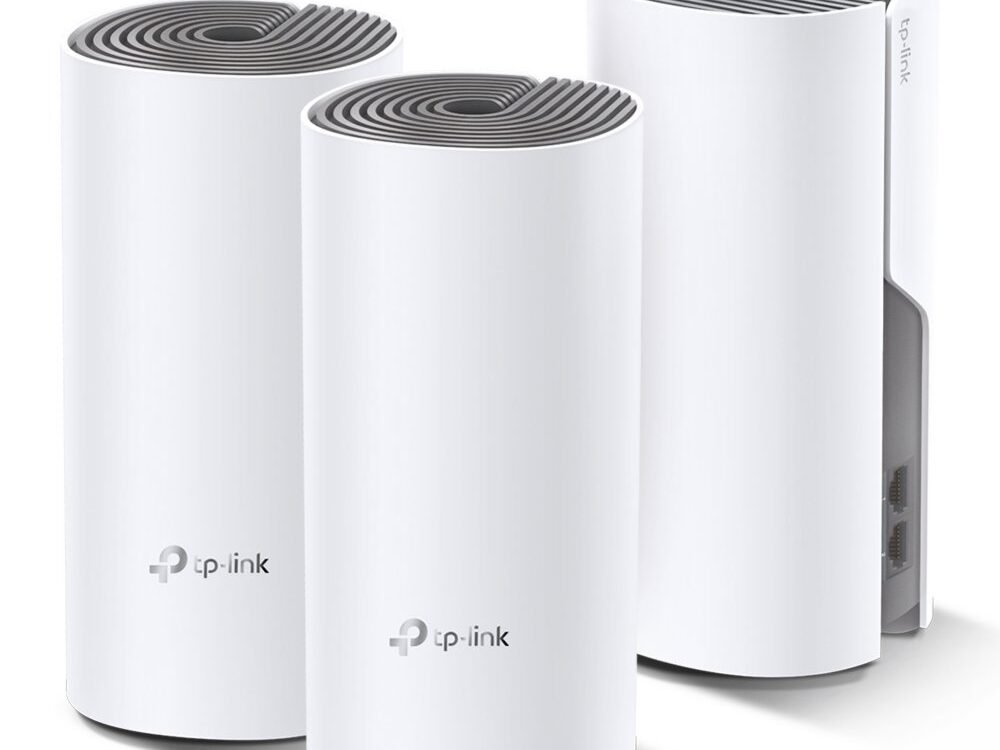 TP-Link Deco E4 (3-pack) | Dual-band WiFi 5 Mesh Router | Fast Ethernet | AC1200