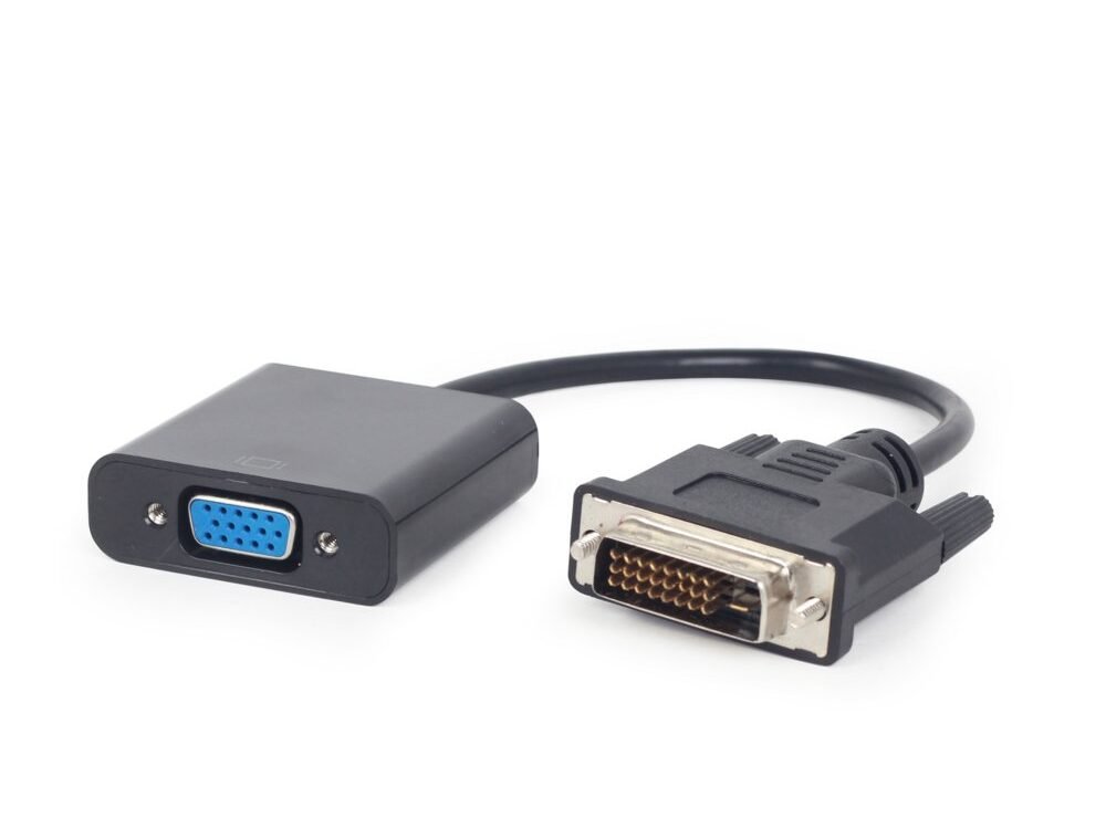 Gembird A-DVID-VGAF-01 | Video Adapter | DVI-D naar VGA | 0,2 m | Zwart