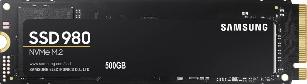 Samsung 980 | 500GB NVMe SSD | M.2 Gen3 | 3.100MB/s Lezen | 2.600MB/s Schrijven