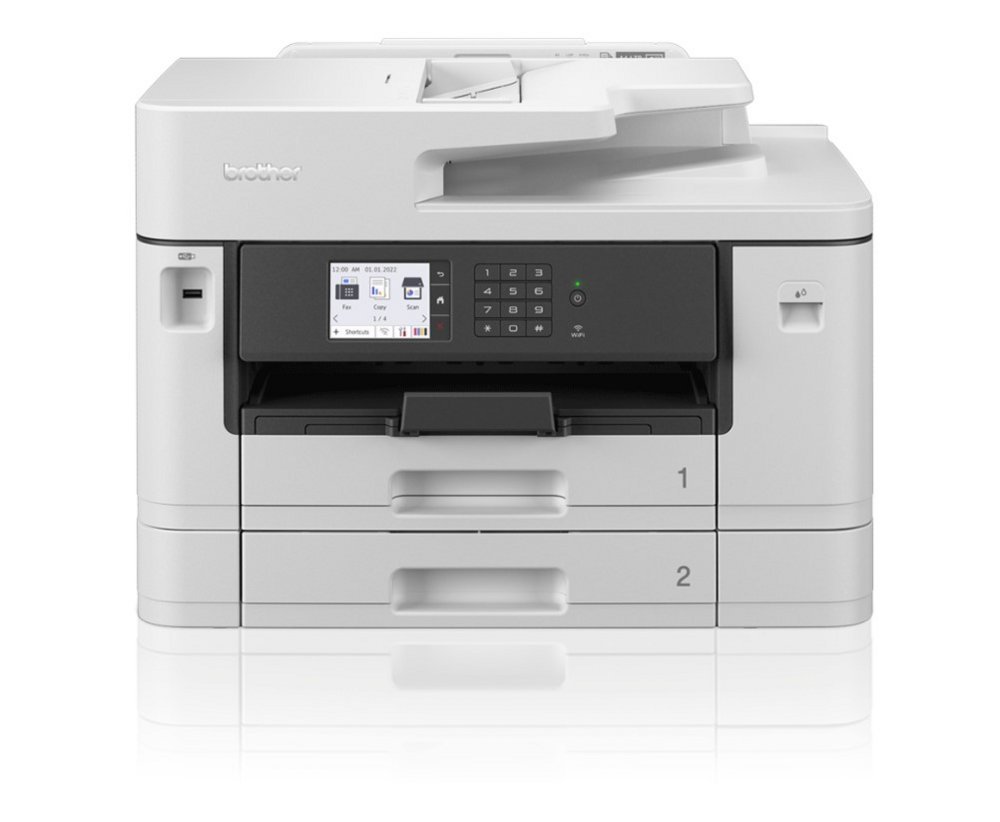 Brother MFC-J5740DW | All-in-One Inkjetprinter | A3 | Print/Scan/Kopieer/Fax | Wi-Fi & Ethernet | 8,8 cm Touchscreen | Wit