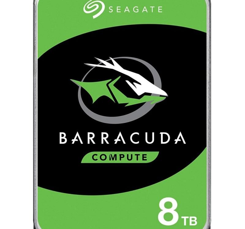 Seagate Barracuda HDD 3.5" | 8TB SATA III | 5400RPM