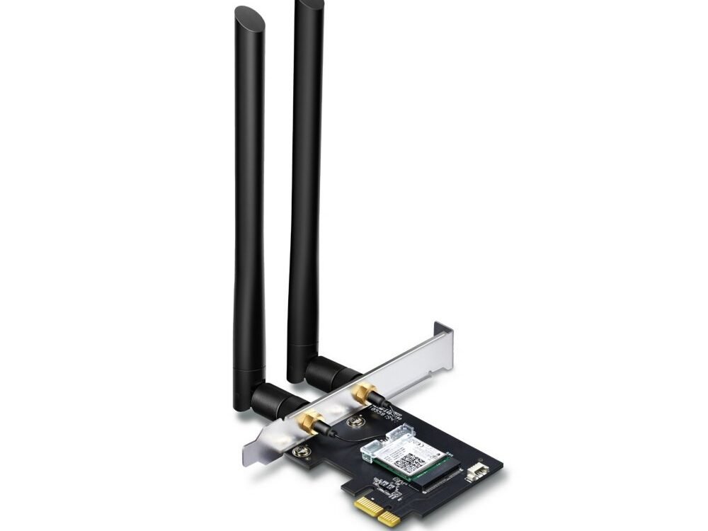 TP-Link Archer T5E | Wi-Fi 5 PCIe Adapter | 1167 Mbps (Dual-band) | Bluetooth 4.2 | PCIe x1