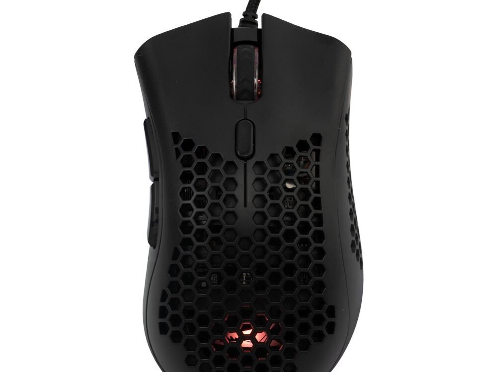 Baracuda CORAL RGB | Bedrade Gaming Muis | USB-A | 12800 DPI | Zwart