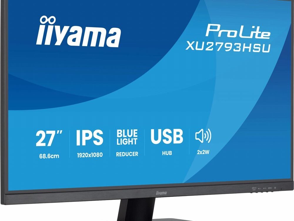 iiyama ProLite XU2793HSU-B7 27'' | 1920x1080 Full HD IPS | 100Hz | 1ms | Monitor