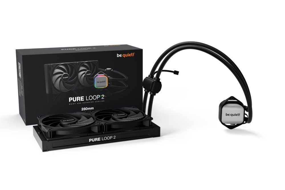 be quiet! PURE LOOP 2 280mm | All-in-One CPU Waterkoeler | Zwart - Afbeelding 3