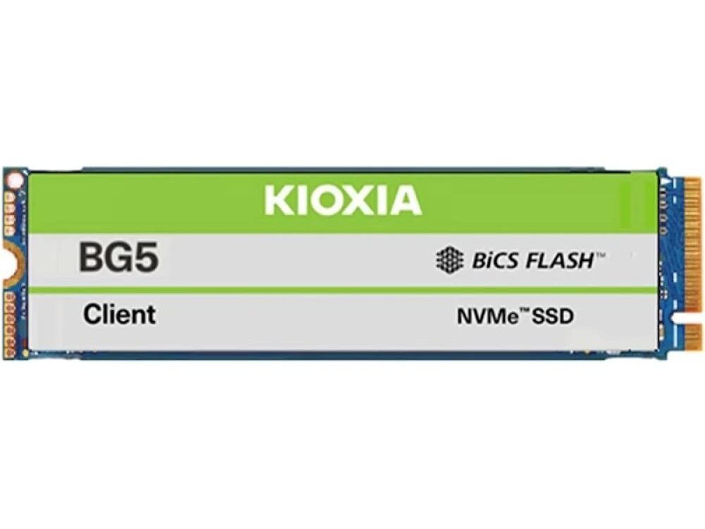 Kioxia KBG50ZNV256G | 256GB NVMe SSD | M.2 | Gen4 | 3.400 MB/s Lezen | 1.900 MB/s Schrijven | Pulled