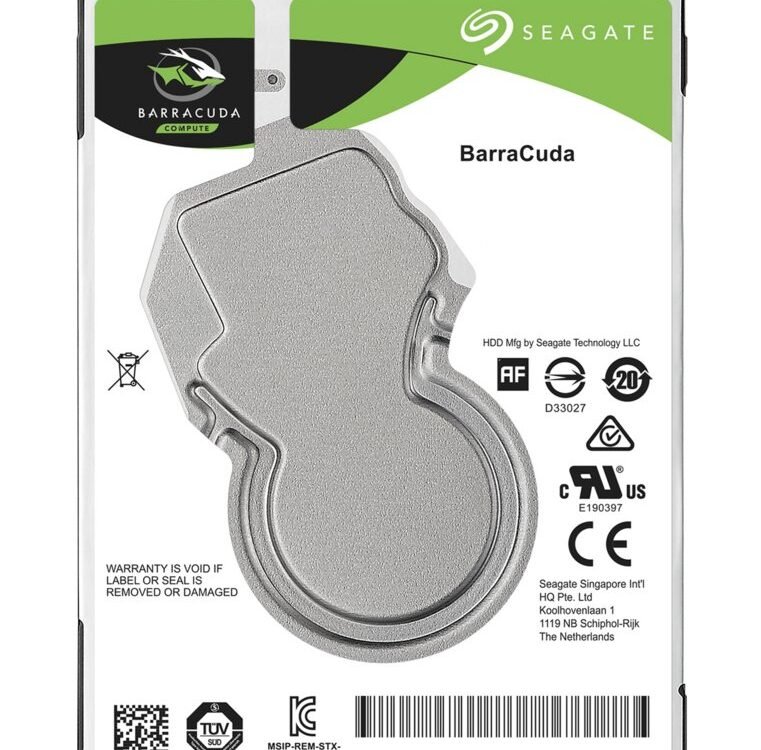 Seagate Barracuda HDD 2.5" | 4TB SATA III | 5400RPM