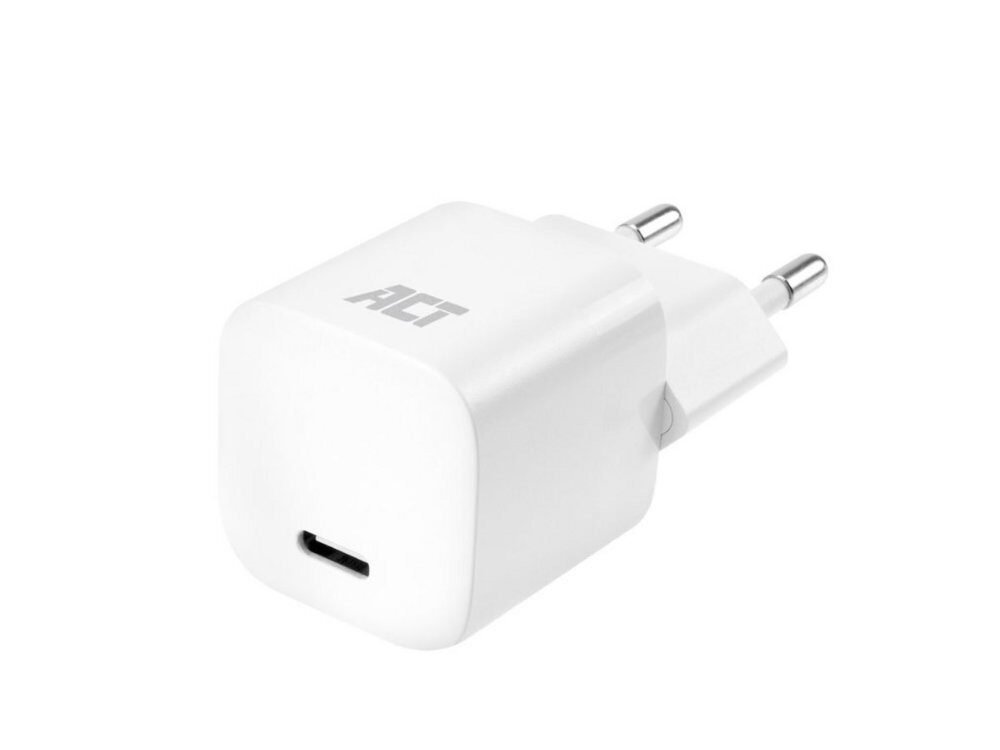 ACT AC2120 oplader voor mobiele apparatuur Wit Binnen