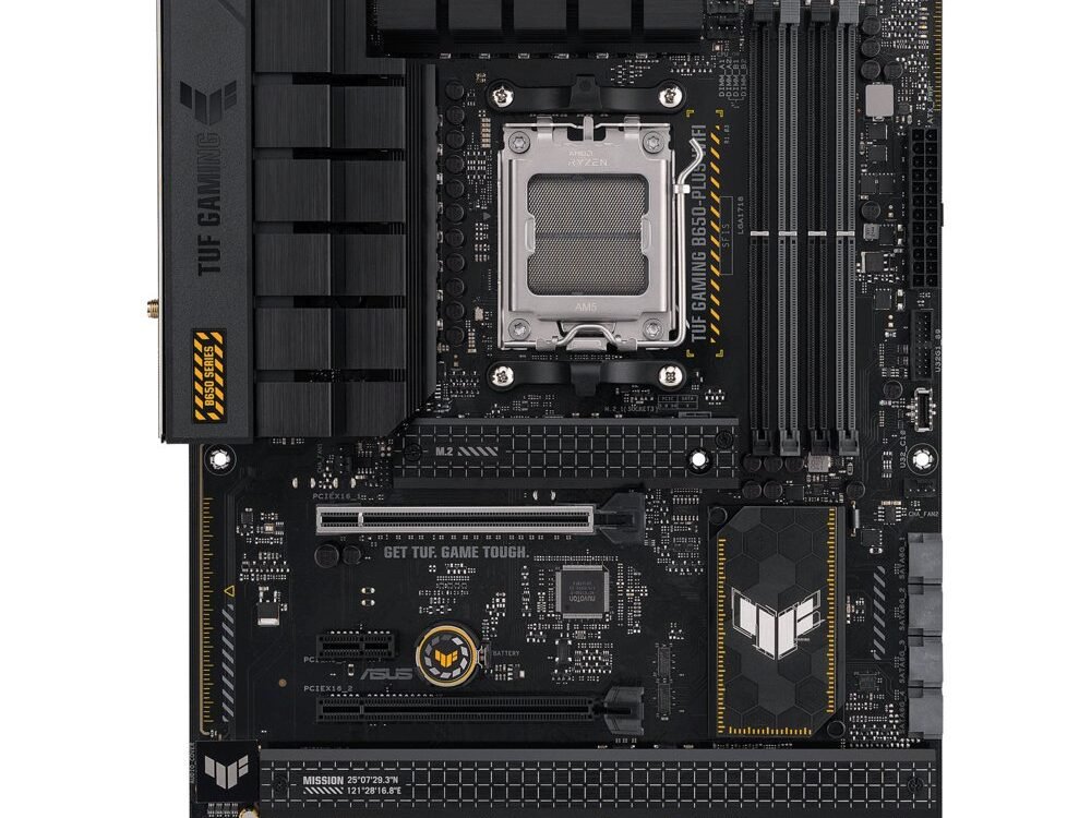ASUS TUF GAMING B650-PLUS WIFI | Socket AM5 | AMD B650 | 4xDDR5 | ATX | Moederbord