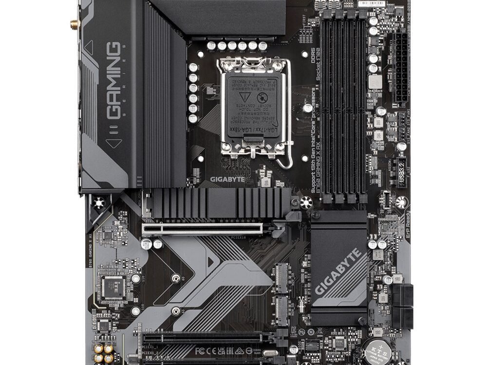 Gigabyte B760 GAMING X AX | Socket LGA 1700 | Intel B760 | 4xDDR5 | ATX | Moederbord