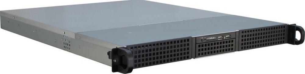 Inter-Tech IPC 1U-10265 | Server Rack Case | Zwart | ATX
