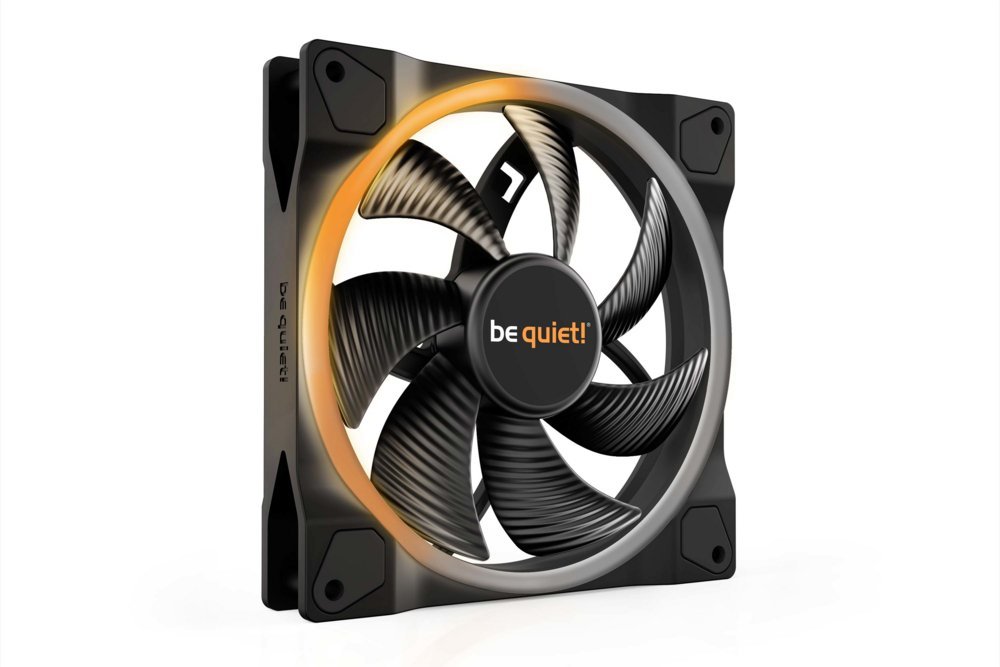 be quiet! Light Wings | 140mm PWM Case Fan | Zwart | 1 stuk