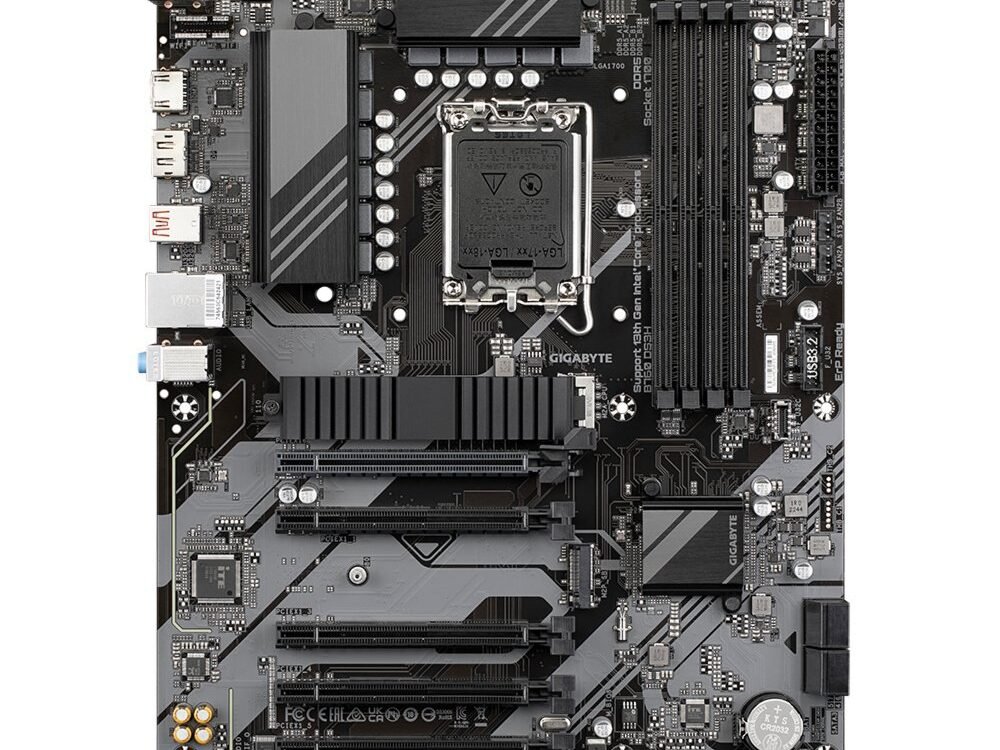 Gigabyte B760 DS3H | Socket LGA 1700 | Intel B760 | 4xDDR5 | ATX | Moederbord