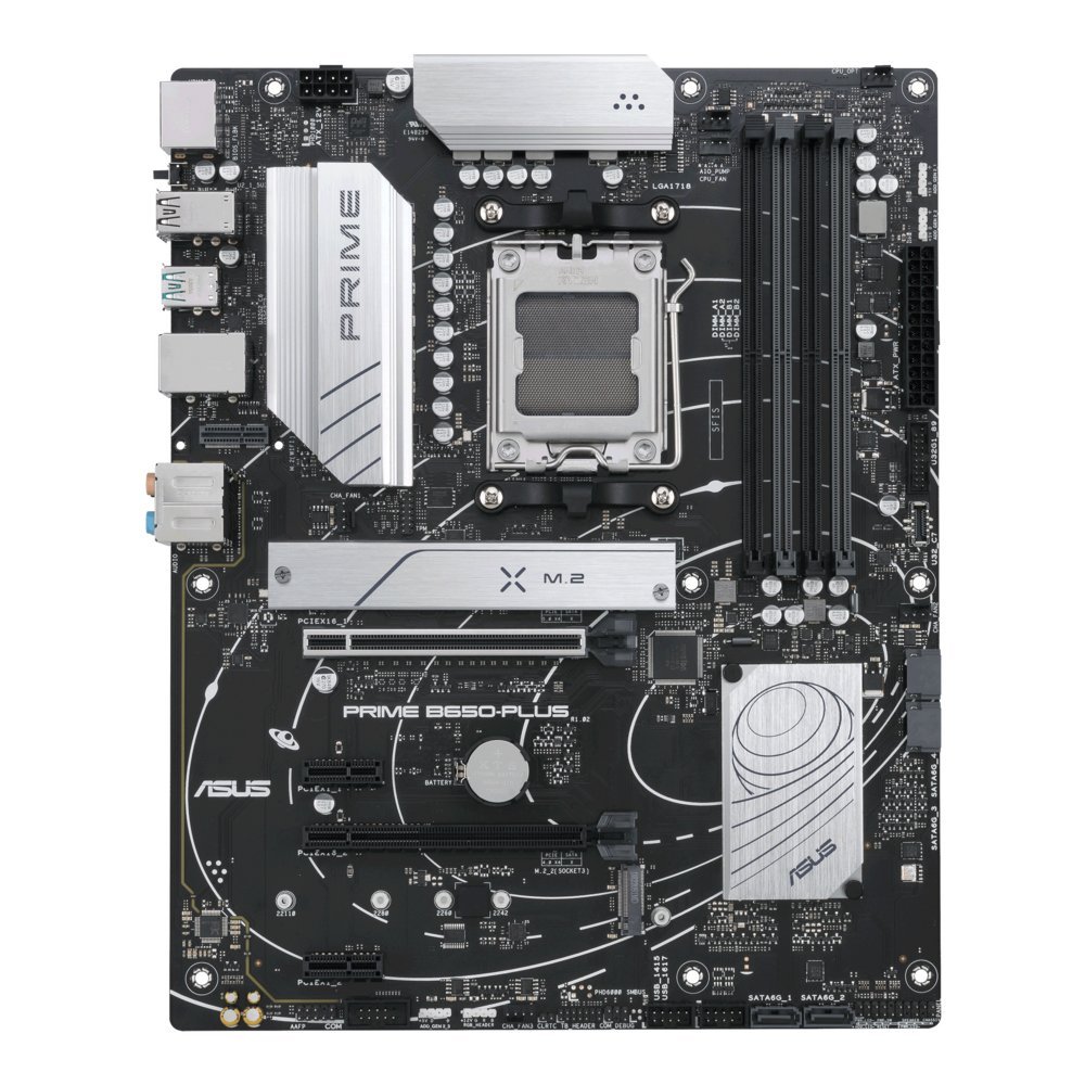 ASUS PRIME B650-PLUS-CSM | Socket AM5 | AMD B650 | 4xDDR5 | ATX | Moederbord