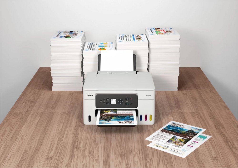 Canon MAXIFY GX3050 | All-in-One Inkjetprinter | A4 | 600 x 1200 DPI | Wi-Fi | Kleur - Afbeelding 7