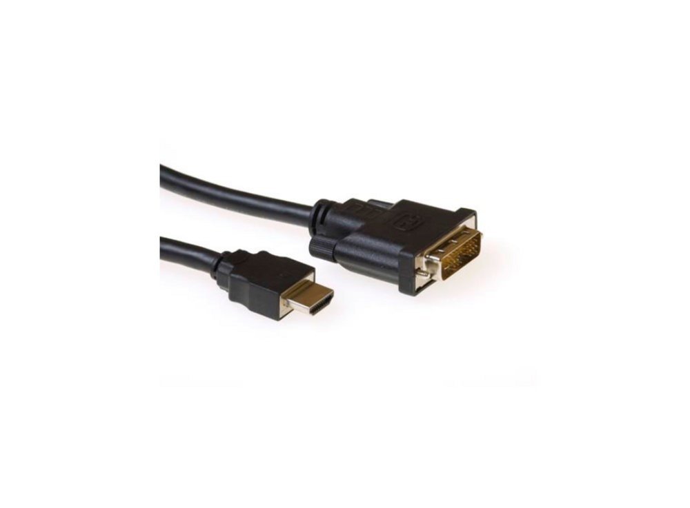 ACT AK3741 | HDMI naar DVI-D Kabel | A Male - DVI-D Male - Afbeelding 2