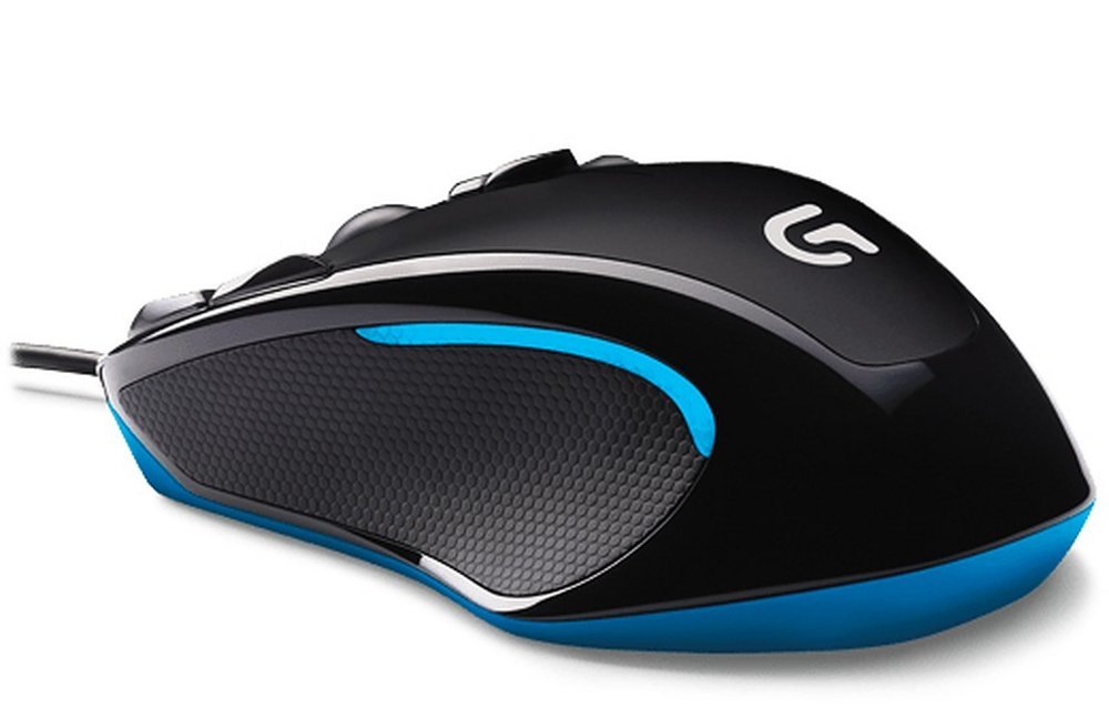 Logitech G300s | Bekabelde Gaming Muis | Links- en Rechtshandig | USB-A | 2 500 DPI | Zwart