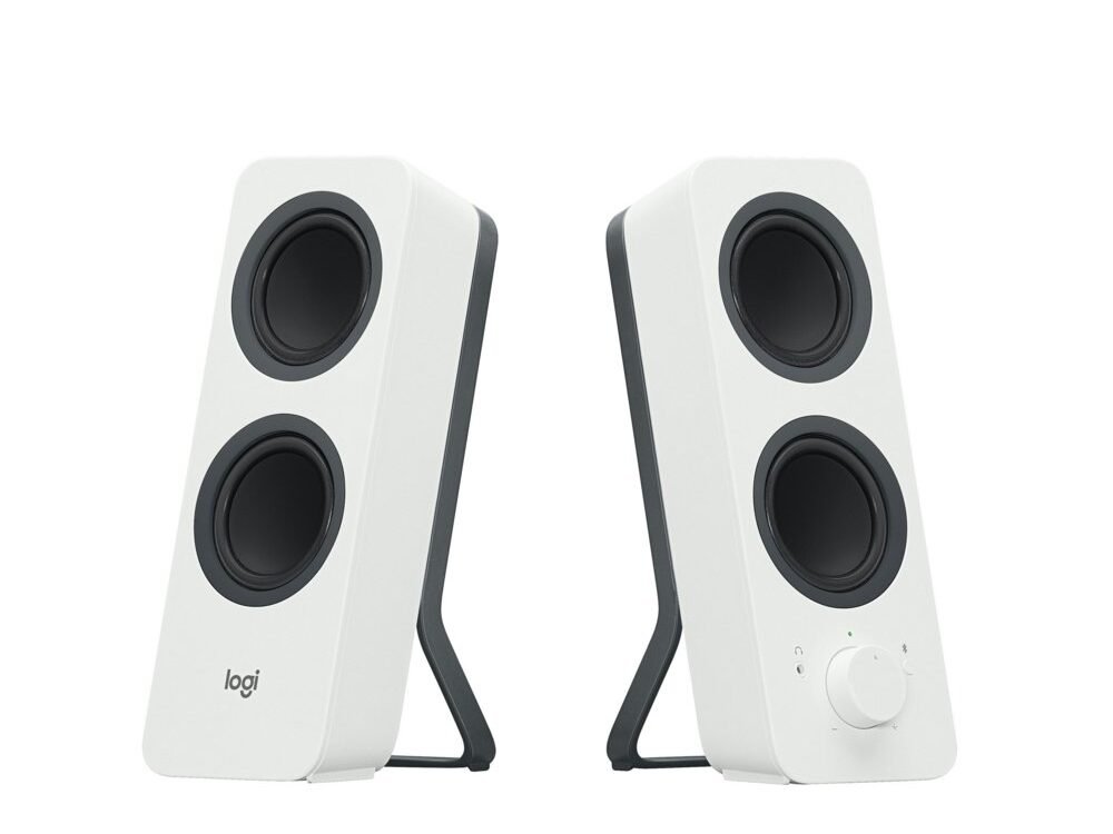 Logitech Z207 | 2.0 Luidsprekerset | Bluetooth en 3,5mm | Zwart/Wit