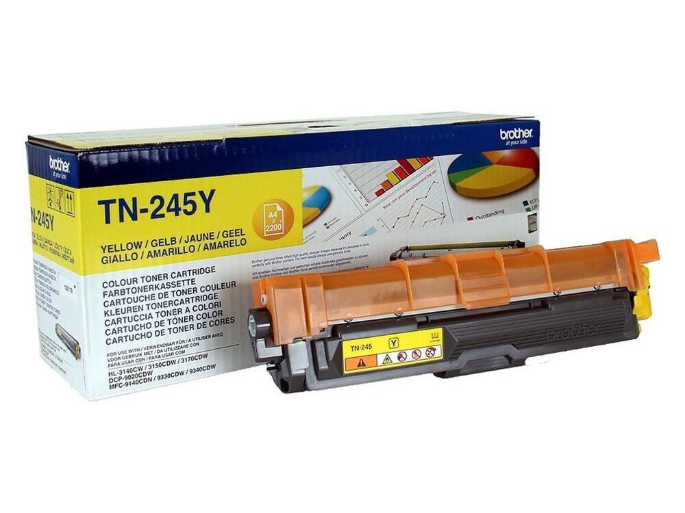 Brother TN-245Y | Tonercartridge | Origineel | Geel | 1 stuk