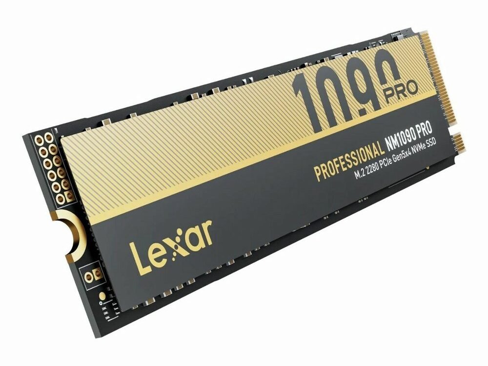 Lexar Professional NM1090 PRO | 4TB NVMe SSD | M.2 | Gen5 | 14.000MB/s Lezen | 13.000MB/s Schrijven