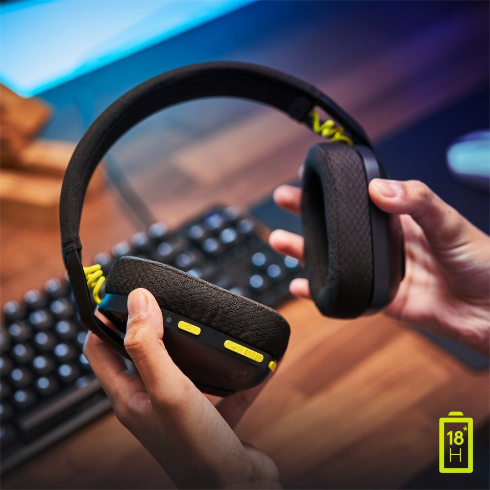 Logitech G435 Wireless Gaming Headset | Bluetooth & Lightspeed | Hoofdband | Zwart - Afbeelding 4