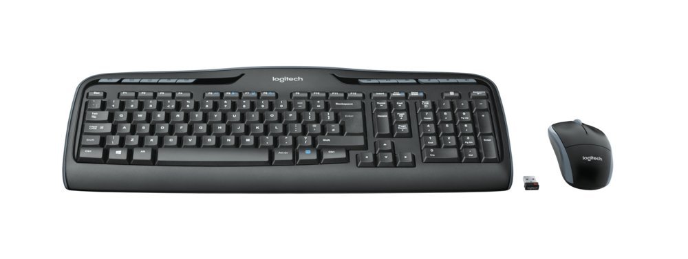 QWERTZ | Logitech MK330 | Draadloze Muis en Toetsenbordcombo | QWERTY