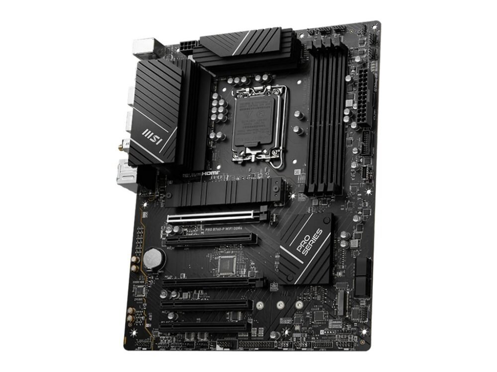 MSI PRO B760-P WIFI DDR4 | Socket LGA 1700 | Intel B760 | 4xDDR5 | ATX | Moederbord