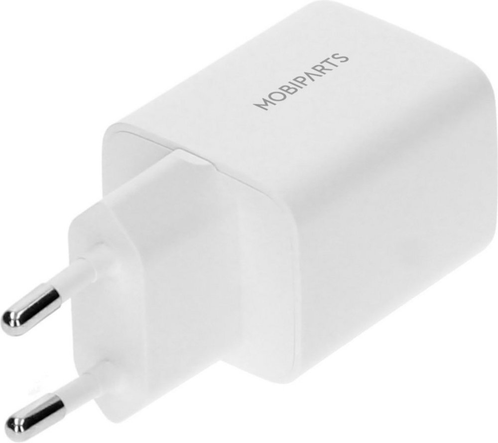 Mobiparts GaN Wall Charger | Dual USB-C Oplader 35W | Wit - Afbeelding 5