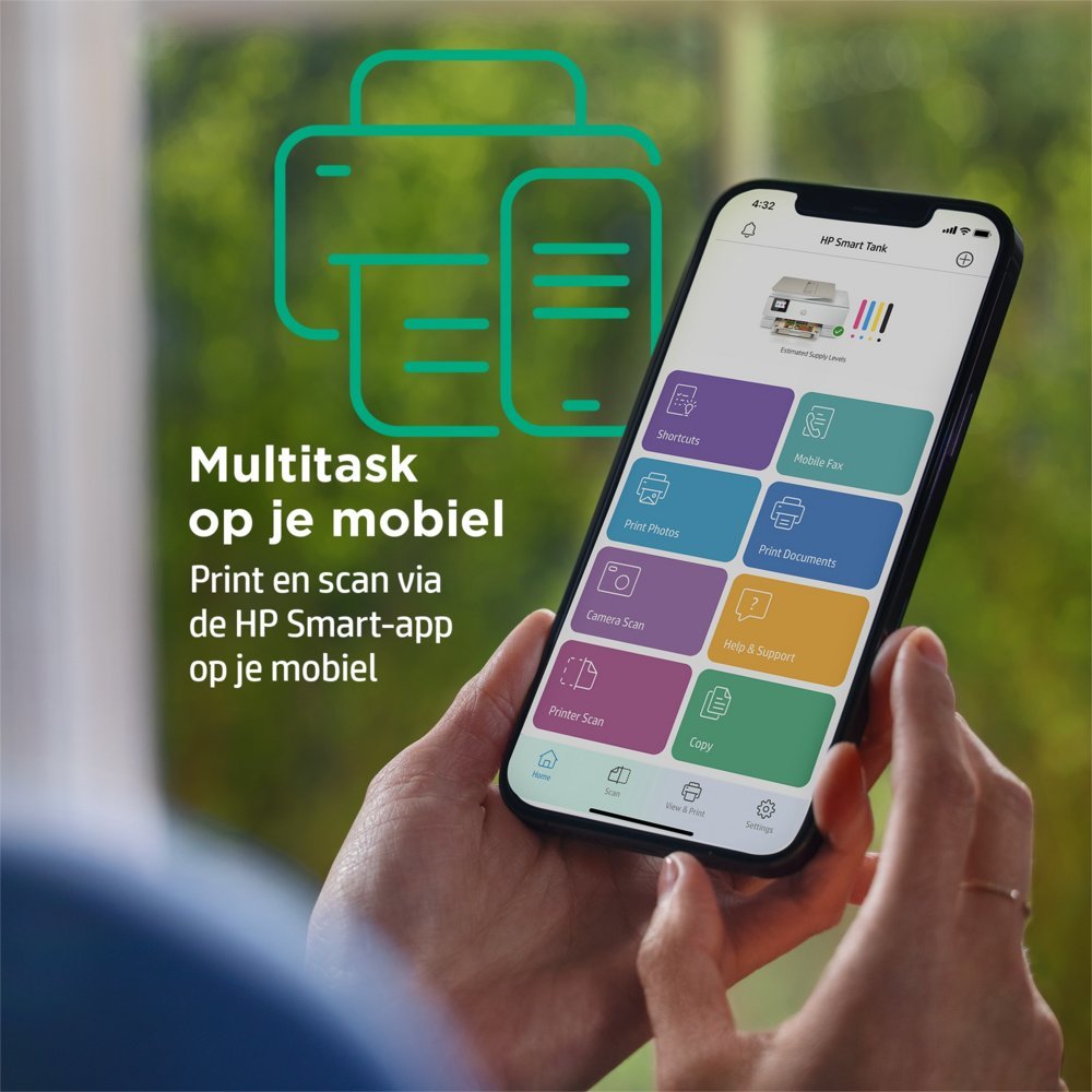 HP Envy Inspire 7920e | All-in-One Inkjetprinter | 4800 x 1200 DPI | Wi-Fi | Kleur - Afbeelding 14