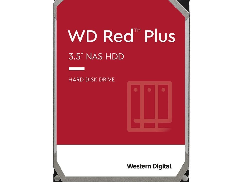 Western Digital Red Plus NAS HDD 3.5" | 8TB SATA III | 7200RPM