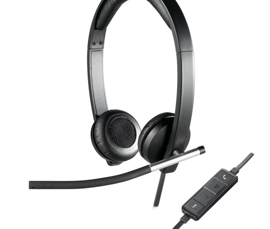 Logitech H650E | Bedrade On-ear Headset USB-A | Zwart