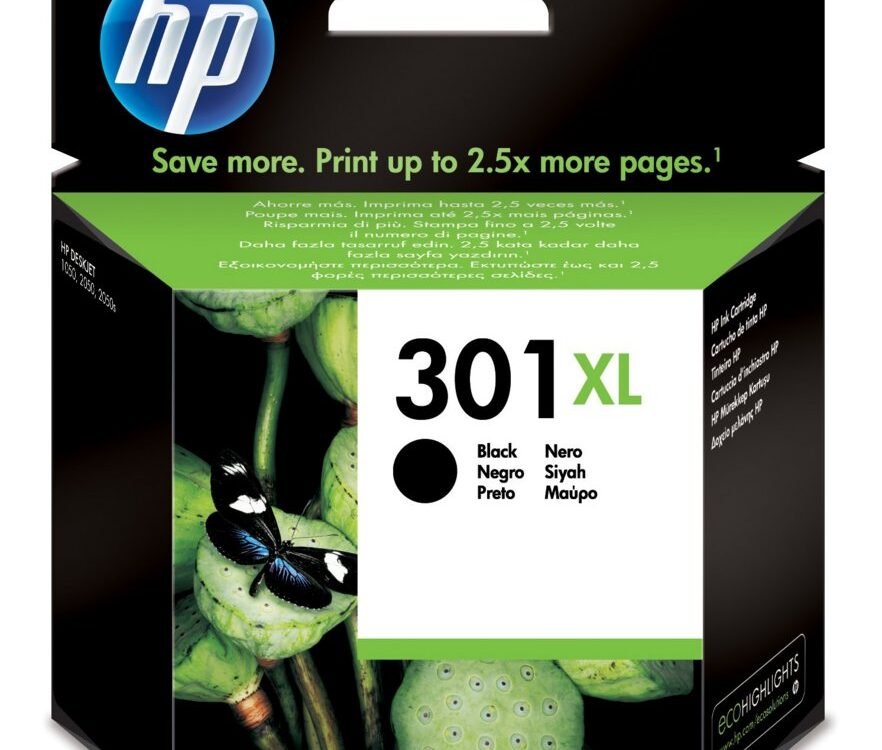HP 301XL | Originele High-Capacity Zwarte Inktcartridge
