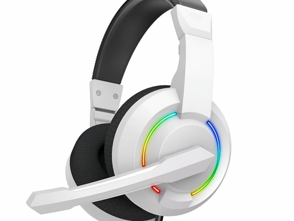 Baracuda HYDRA RGB Rainbow | Gaming Headset 3,5mm & USB | Wit
