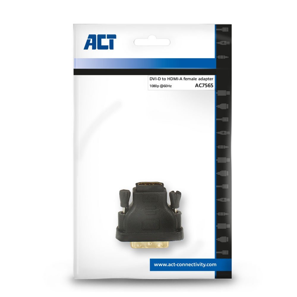 ACT DVI-D naar HDMI Verloopadapter | Zip Bag - Afbeelding 5